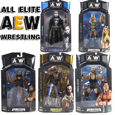 WWE/AEW /WWF/WCW  Rare  Collection PVC All Elite Wrestling U