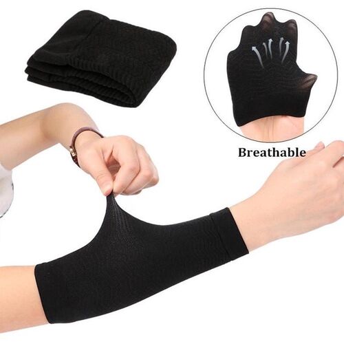 1Pair 420D Compression Slimming Arms Sleeves Workout Toning