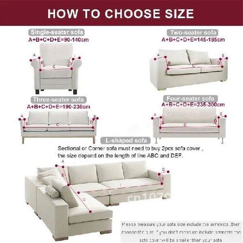 Elastic Tight Wrap All-inclusive Sofa Cover for Living Room