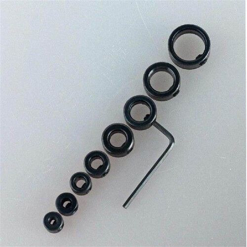 Drill Depth Stop Bit Collar Set Limit Ring W/ Allen Wrench