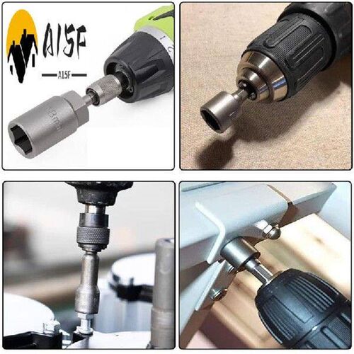 A15F-Magnetic Nut Driver Set, Impact Driver Bit Set, Metric