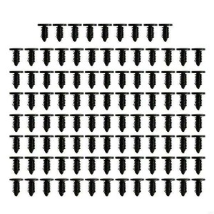 G32A 100 Pcs Plastic Rivets Fasteners with 4.5mm Diameter