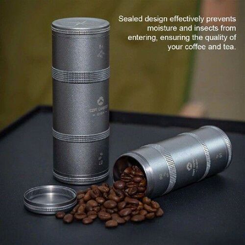 Coffee Can Outdoor Camping Aluminum Alloy Coffee Bean
