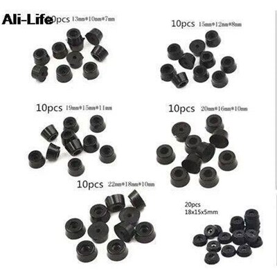 10pcs Anti Slip Furniture Legs Feet Black Speaker Cabinet