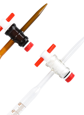 葵花级白色聚四氟酸碱滴定管10ml ml ml 酸式碱式滴定管