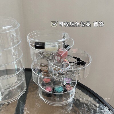 PVC transparent rotating multi-function receive box tire