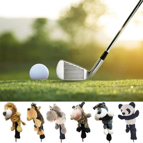 Animal Golf Club Headcover for Driver,460CC Fairway Golf Acc