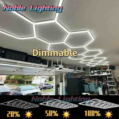 Garage Lamp Dimmable Cutomized Honeycomb LED Car Detailing B