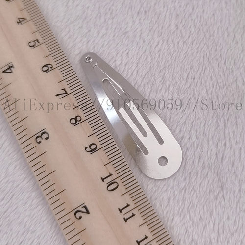 20PCS/Pack NEW Simple silver plated Hair Clips Girls Hairpin