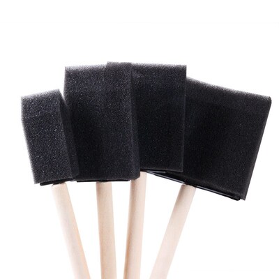 Painting sponge seal brush wooden handle round mushroom spon