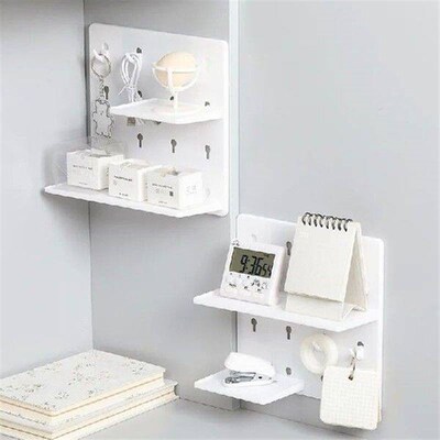 No Punching Plastic Hole Board Storage Living Room Kitchen