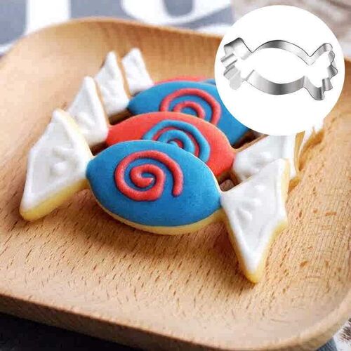 3D Metal Stainless Steel Cookie Cutter Christmas Candy Shape