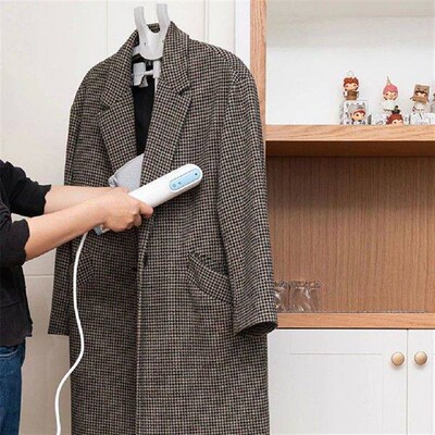 160cm Adjustable Clothes Steamer Rack Telescopic Garment