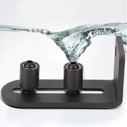 Upgrade Barn Door Hanging Rail Swing Stop Roller Carbon Stee