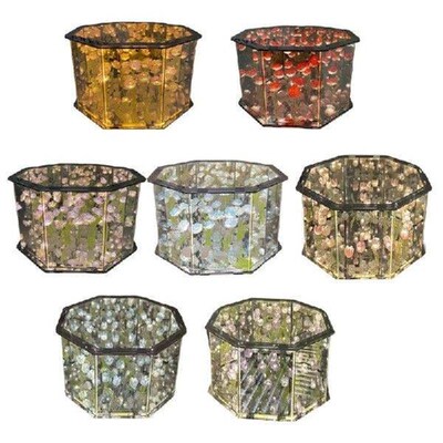 Handmade Bedroom Night Light Tulips Mirror Cube DIY Night