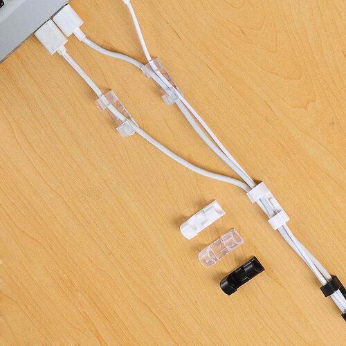 cable divider wall stick data wire fixed wire clip