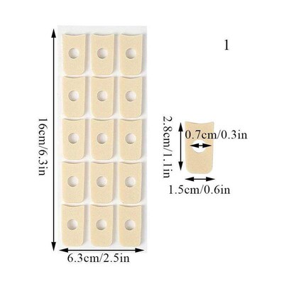 15pcs Corn Plasters Foot Callus Cushions Toe Protection Anti