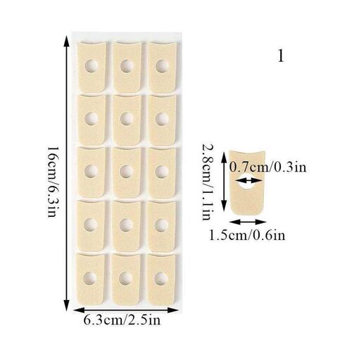 15pcs Corn Plasters Foot Callus Cushions Toe Protection Anti