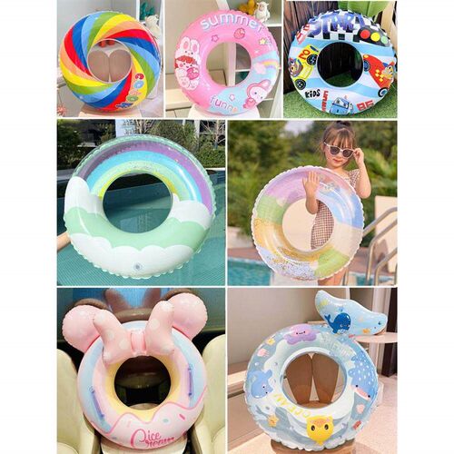 Childrens swim ring 3-6-10 years old cartoon underarm circl
