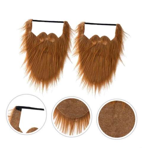 Fake Beard Fancy Dress Halloween Costume Party Facial Hair