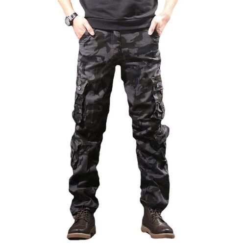 Outdoor Mens Multi-pocket Overalls Robust Wear-resistant tt