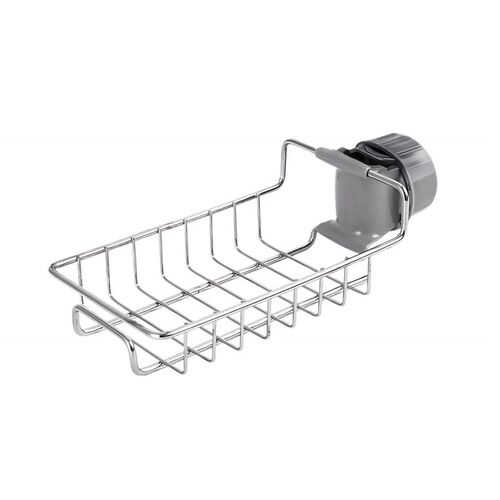 Kitchen Stainless Steel Sink Organizer Rack, Household Spong