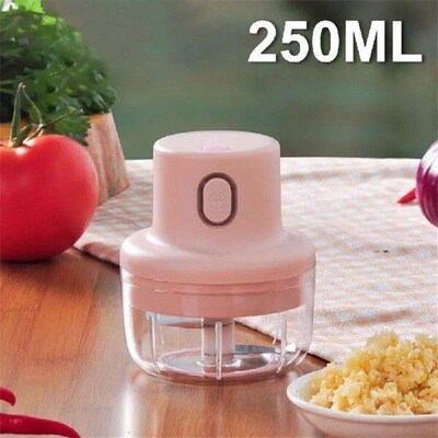 Electric Garlic Chopper Onion Chopper USB Garlic Masher