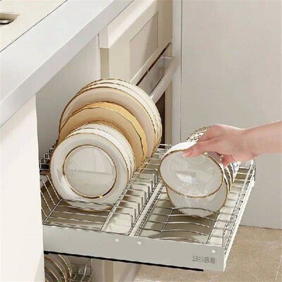 Kitchen Cabinet Drawer Type Free Installation of Stainless
