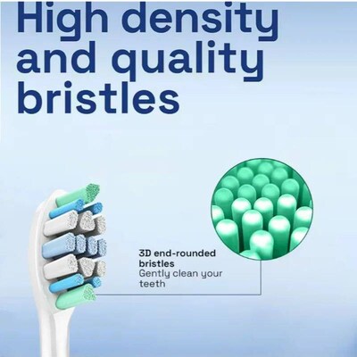 3Models Electric Toothbrush Head Compatible with  Sonicare H
