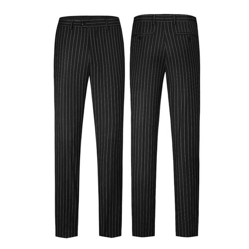 Mens Suits  Pieces Vintage Double Breasted Suit Black Red