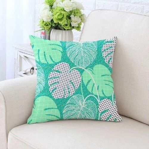 Green Leaf Sofa Cushion Cover Tropical Rainforest Summer