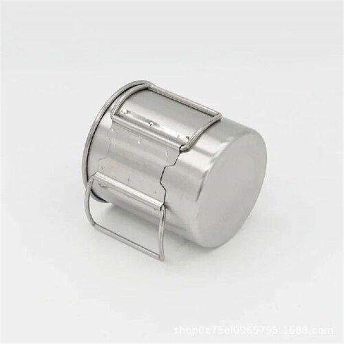 New 304 Stailess Steel Cup Portable Carabiner Cup Outdoor