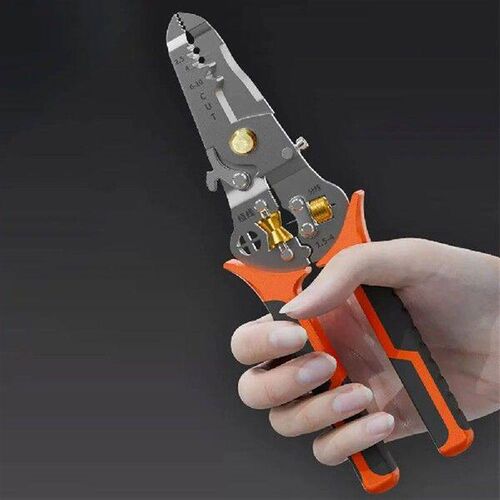 7-Inch Multi-Purpose Wire Stripper Durable High Carbon