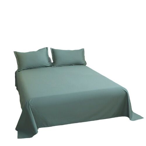 Simple Solid Lor 200x 230x 250cm Bed Sheet Single Double Bed