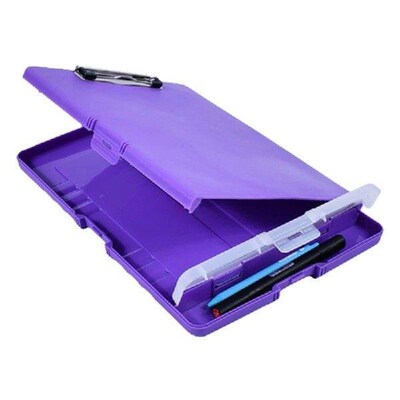 3-in-1 Clipboard with File Case Stationery Box Handheld