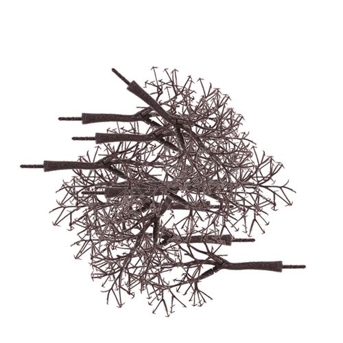 10pcs Scenery Landscape Bare Trunk 12cm Model Train Track Bu