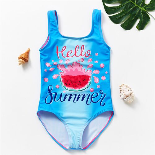 2-12Y Girls swimwear 2021 New Girls swimsuit one piece Child