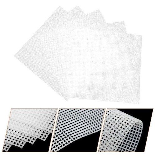 5 Pcs Embroidery Kits Woven Mesh Sheet Manual Bag Making