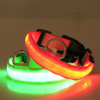 Luminous Pet Collar  Tear Resistant   LED Dog Collar Super