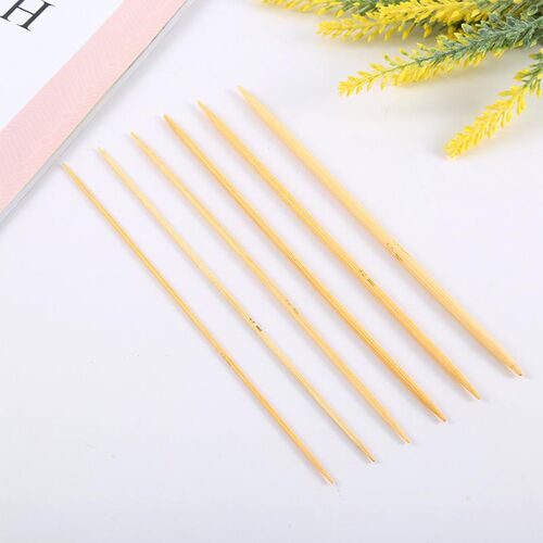 2-5mm 5Pcs/Set Knitting Needles Double Pointed Bamboo Croche