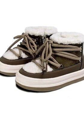 2024 New Autumn/Winter Children Boots For Boys Warm Plush Ru