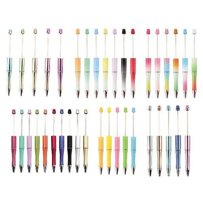 Assorted Bead Pen Bead Pens Novelty Writing Pen for