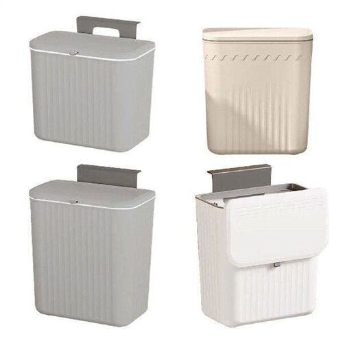 Hanging Kitchen Waste Compost Bin with Lid Waste Sorting