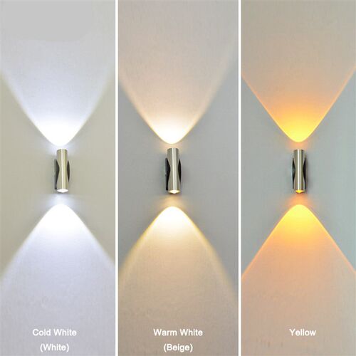 Modern Simple Aluminum Two-end Light Led Interior Wall Light