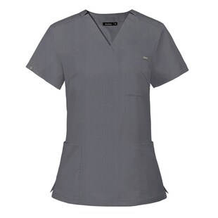 VNeck Short Sleeve Elastic Nurse Scrubs Hospital Surgical