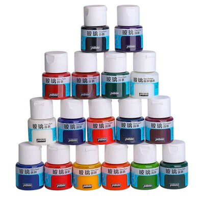 Bebio Glass Pigment Ornament Siliceous Glass Painting Diy Wa