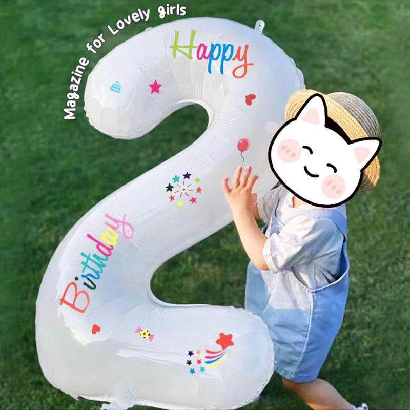 10pcs/pack Mini Daisy Foil Mylar Balloon Wedding Decoration - 实物图