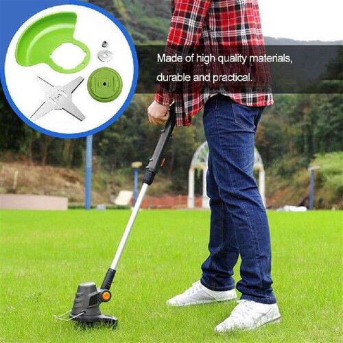 Plastic Cover and Saw Blade Set Grass Protection Baffle