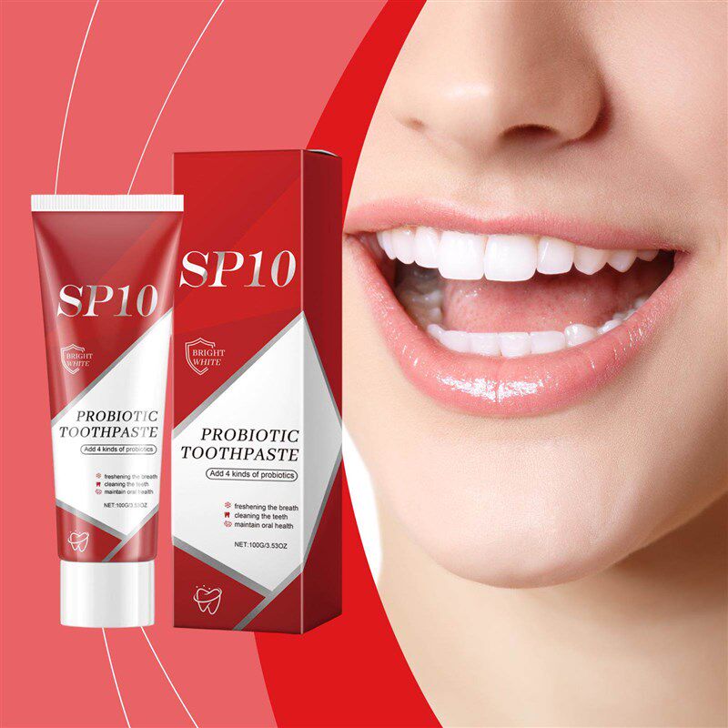 Tooth Whitening Toothpaste - Cleans Yellow Stains, Removes O - 实物图