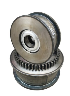 起重机LD行车轮2003000天车行车主从动轮龙门吊行走轮驱动钢轮